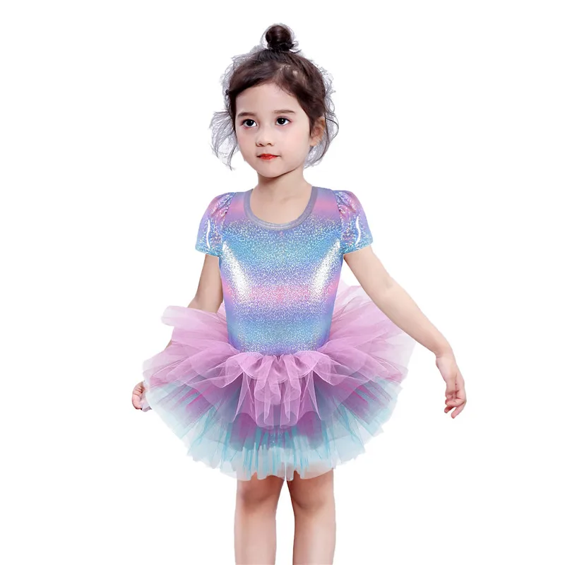 

Kids Girl Tutu Dress Children Ballet Mermaid Dance Dress Party Performance Clothes Costume Princess 2-10 Years