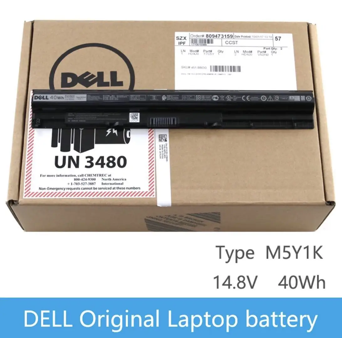 Оригинальный Новый Сменный аккумулятор для ноутбука Dell Vostro 3451 3458 3551 3558 V3458 V3451 N3558