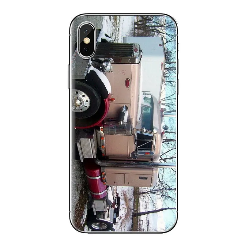 Чехол из ТПУ для huawei P Smart Y6 P8 P9 P10 Plus Nova P20 Lite Pro Mini 2017 SLA-L02 SLA-L22 2i грузовики peterbilt