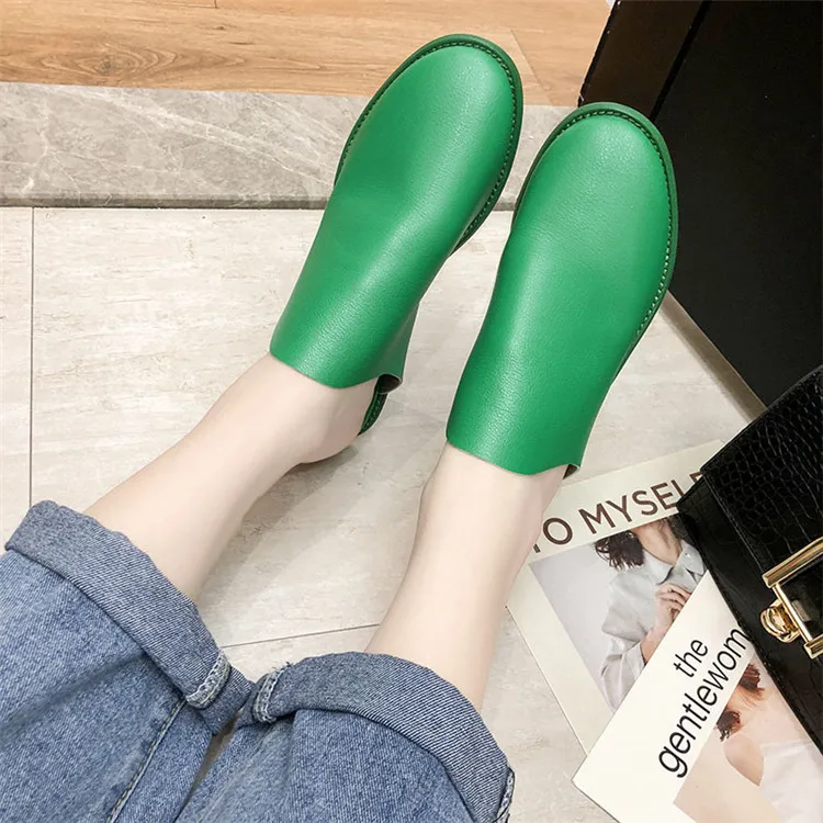 

Fashion Flats 2cm Heel Slippers Slip On Casual Women Female Dropshipping New Slippers Women Shoes Summer Women Slippers