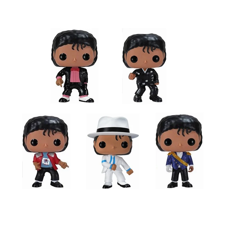 Фигурки Майкла Джексона BEAT IT BILLIE JEAN BAD SM00TH коллекционные модели для фанатов