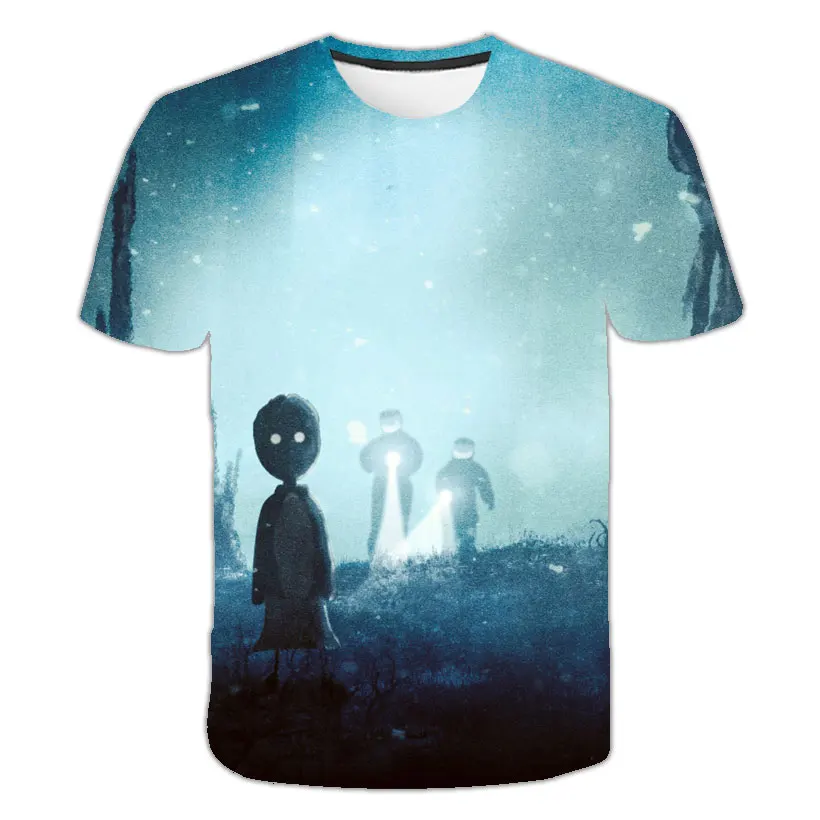 Необычная история окружающие странные вещи футболки с короткими рукавами для