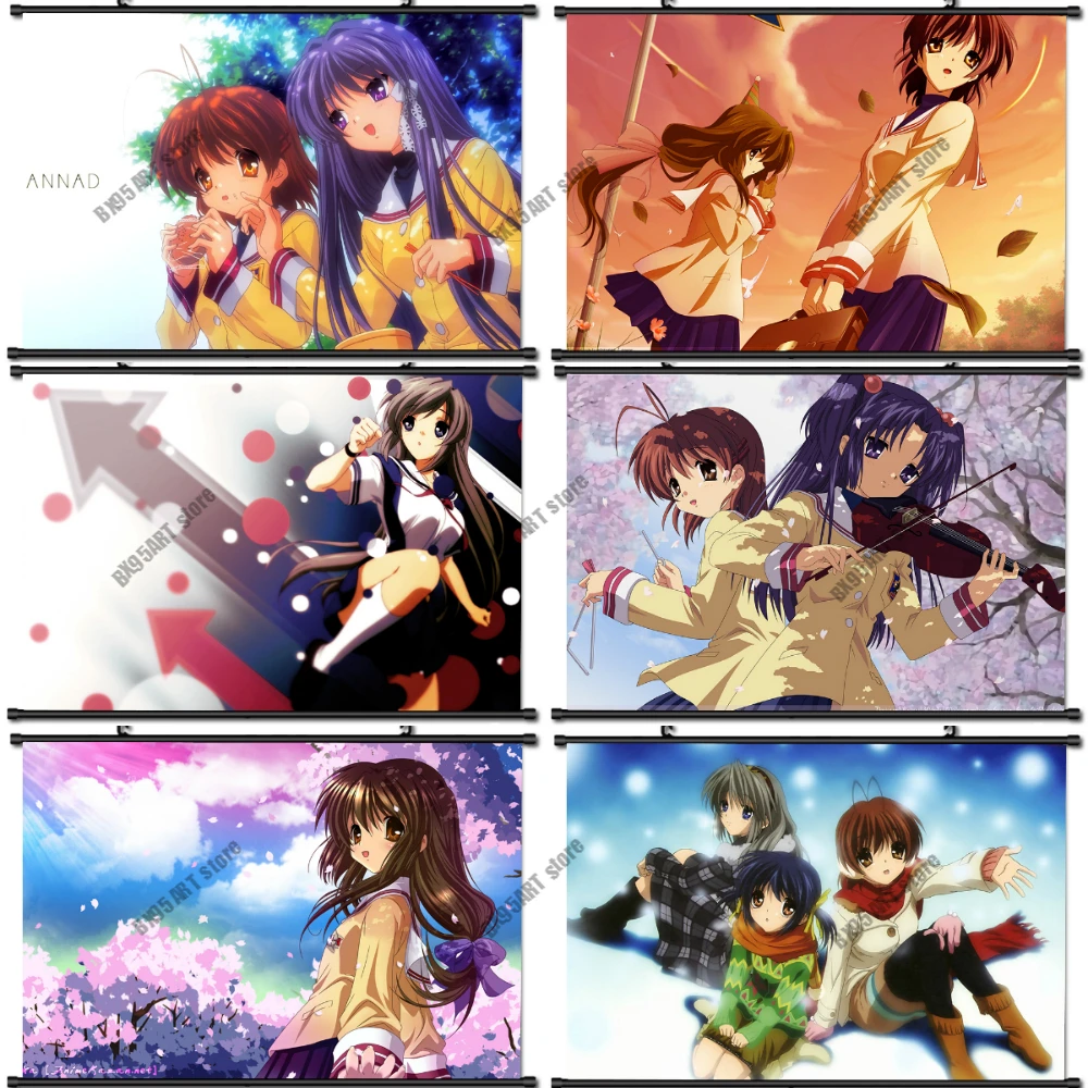 Clannad/Clannad: After Story Characters Art Print for Sale by -Kaori