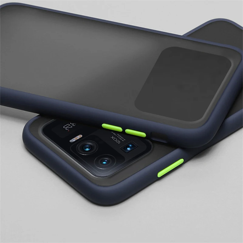 Matte Translucent Cover For Xiaomi 11 Lite Ultra Redmi Note 9S K30 K40 Note 7 8 9 10 Pro Mi 10 10S 10X 9S 8T POCO X3 M3 F3 Cases