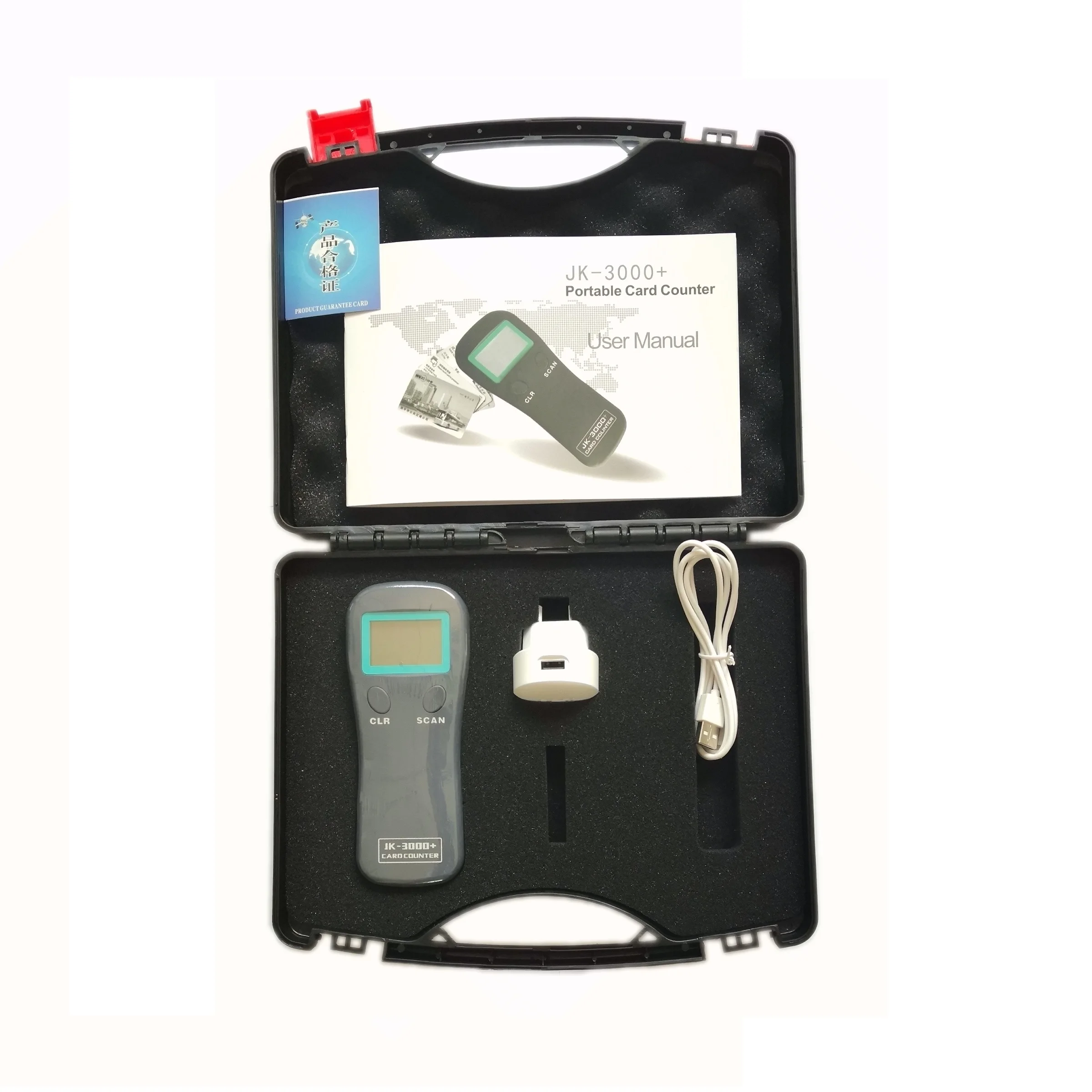 Промышленный Портативный счетчик карт/калькулятор для непрозрачных карт АБС ПВХ