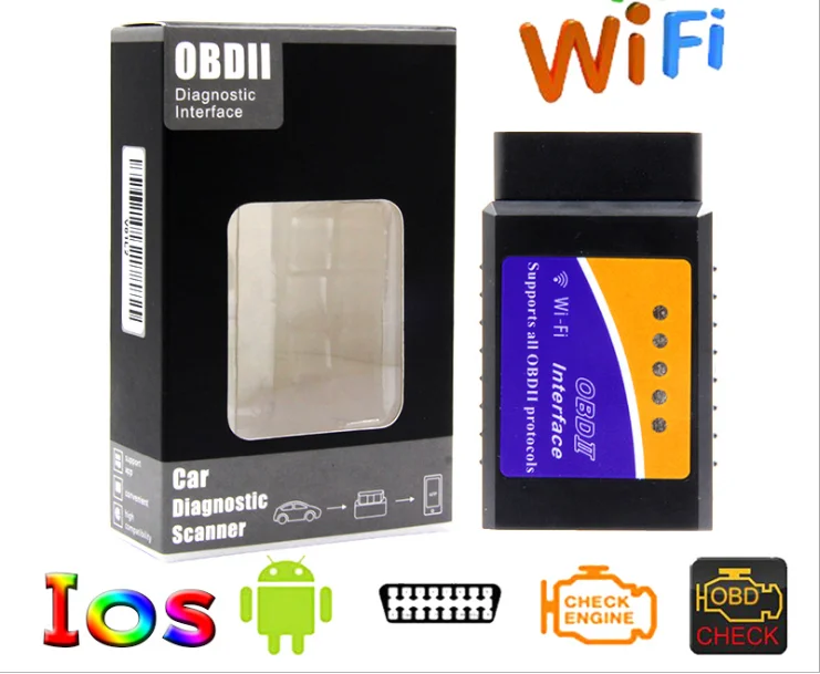 OBD2 Wifi Bealviy диагностическое устройство адаптер OBDII USB wi fi сканер Mini такой же как ELM327