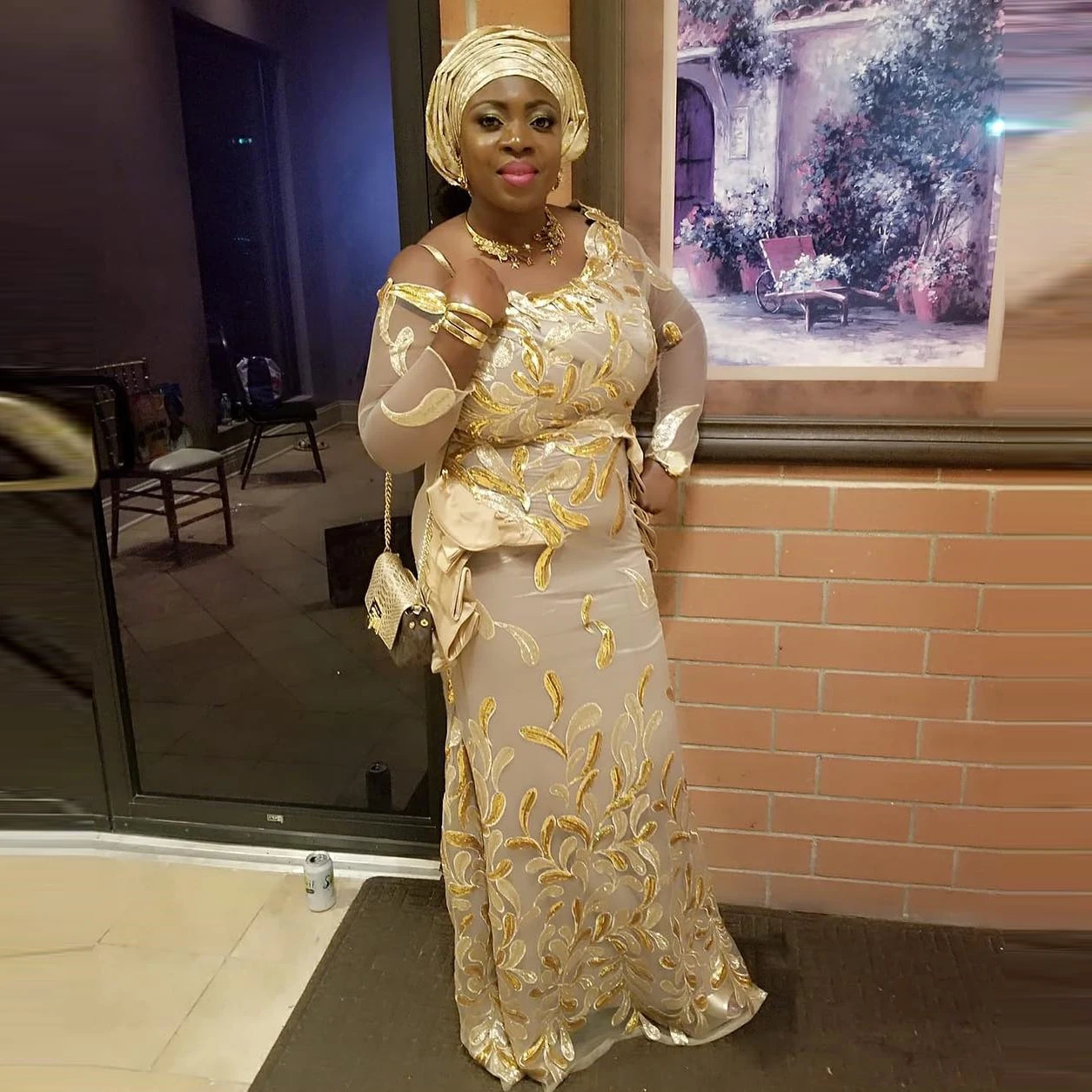 

Пикантное вечернее платье Aso Ebi с длинными рукавами, с аппликацией, женское платье для выпускного вечера с оборками, вечерние платья в африка...