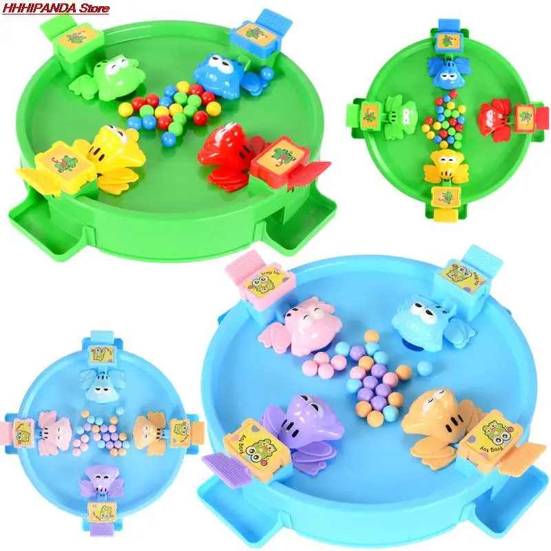 

Hungry Frog Eats Beans Strategy Game Family Gathering Game Stress Relief Toys for Family Gathering Interactive Board Game