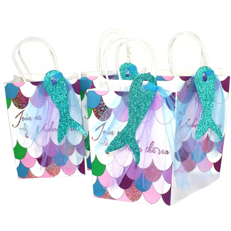 12 шт. бумажные подарочные пакеты для девочек|Подарочные сумки и упаковка| |