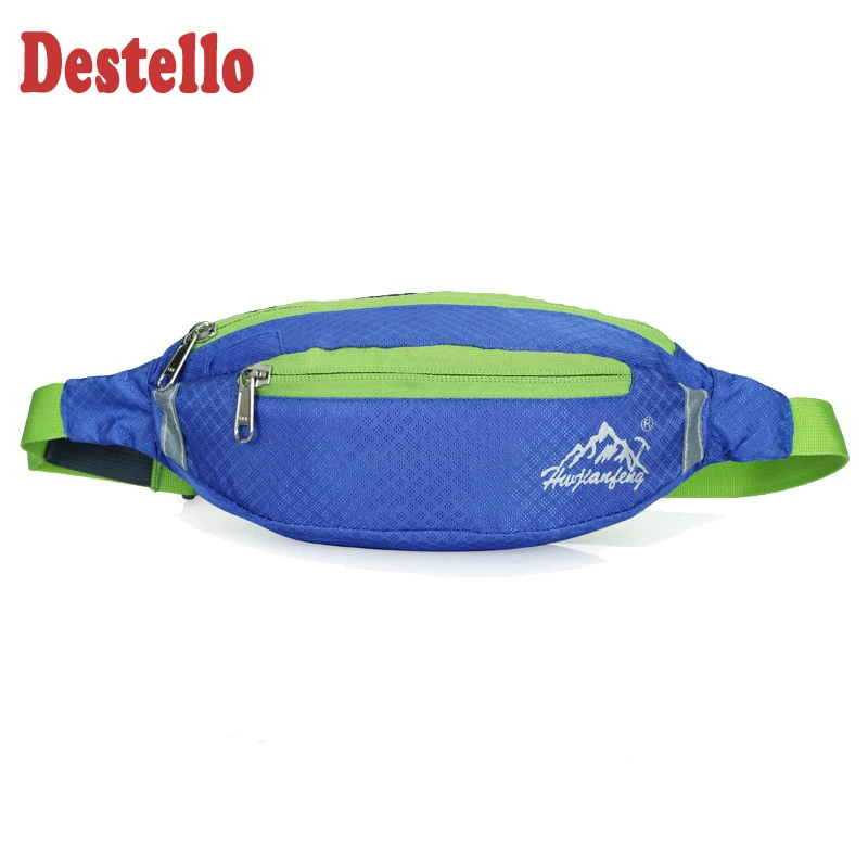 Водонепроницаемая нейлоновая поясная сумка для женщин поясной кошелек бега