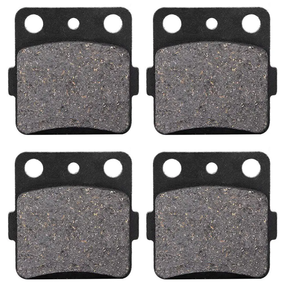 6 шт. передние и задние тормозные колодки для Yamaha Grizzly 660 4x4 YFM660F 2002 2003 2004 2005 2006 2007 2008