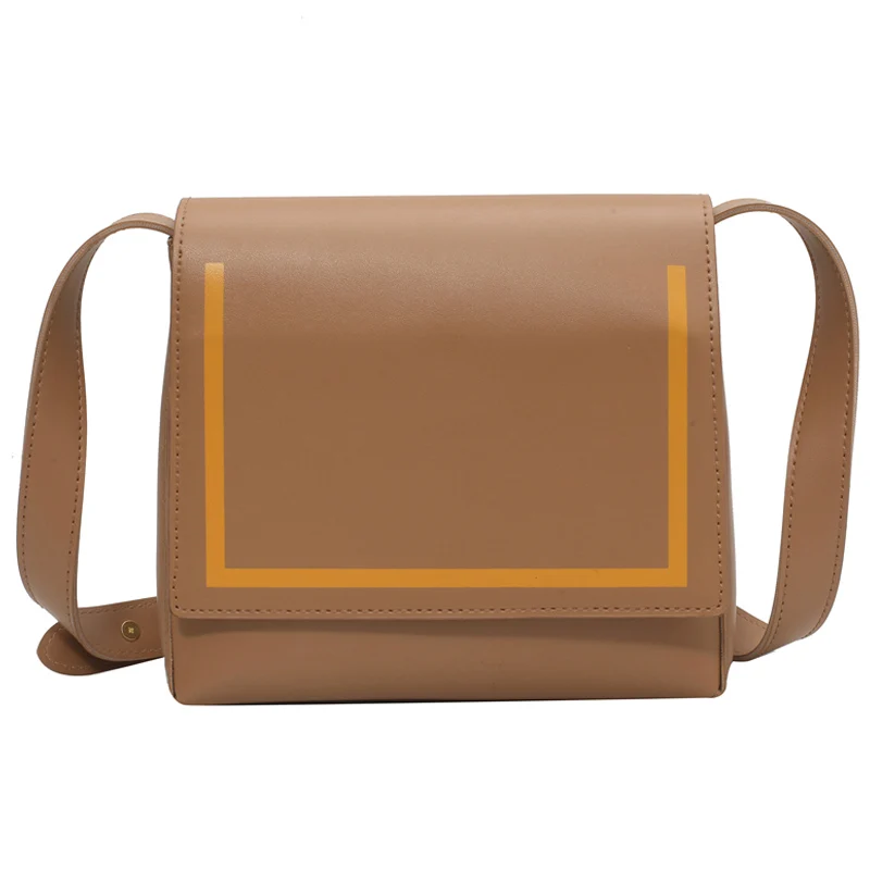 

2021 Fashion New Female Square Tote bag Quality Pu Leather Women's Designer Handbag Ladies Casual Shoulder Crossbody Bag Travel