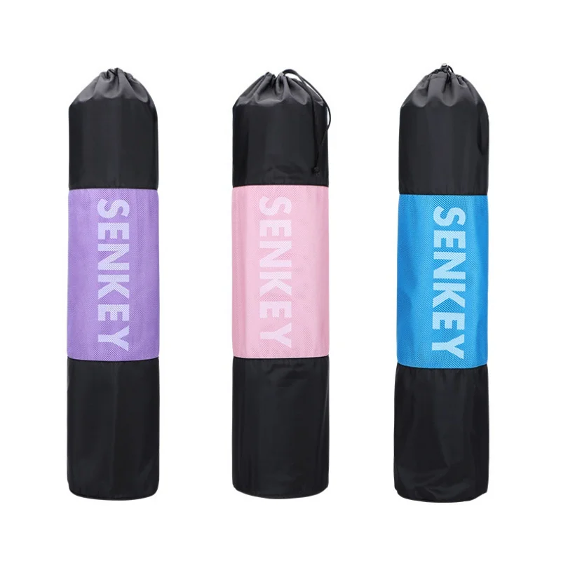 

New Arrivals Yoga Exercise Mat Bag Portable Oxford Cloth Yoga Net Bag Yoga Mat Bag Foldable Washable Adjustable Carrier Pocket