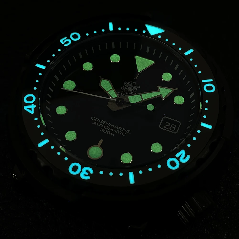 Мужские механические часы STEELDIVE 300 м водонепроницаемые SD1975XT с гальваническим