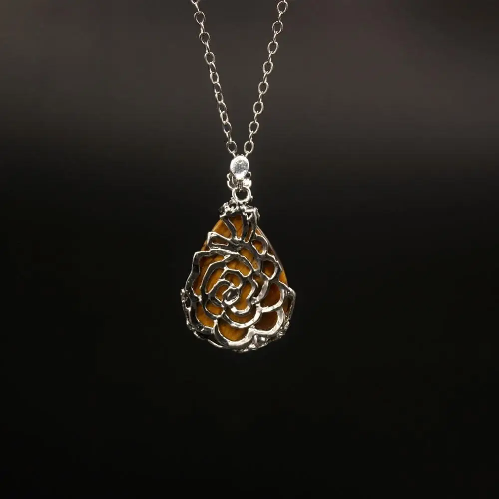 Оптовая продажа подвеска из натурального камня Агата аметиста кварца кристалла