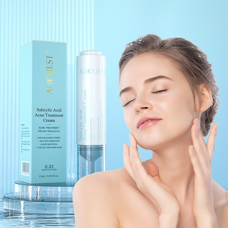 

AUQUEST Salicylic Acid Acne Treatment Face Cream Whitening Moisturizing Shrink Pores Beauty Korean Cosmetics Skin Care