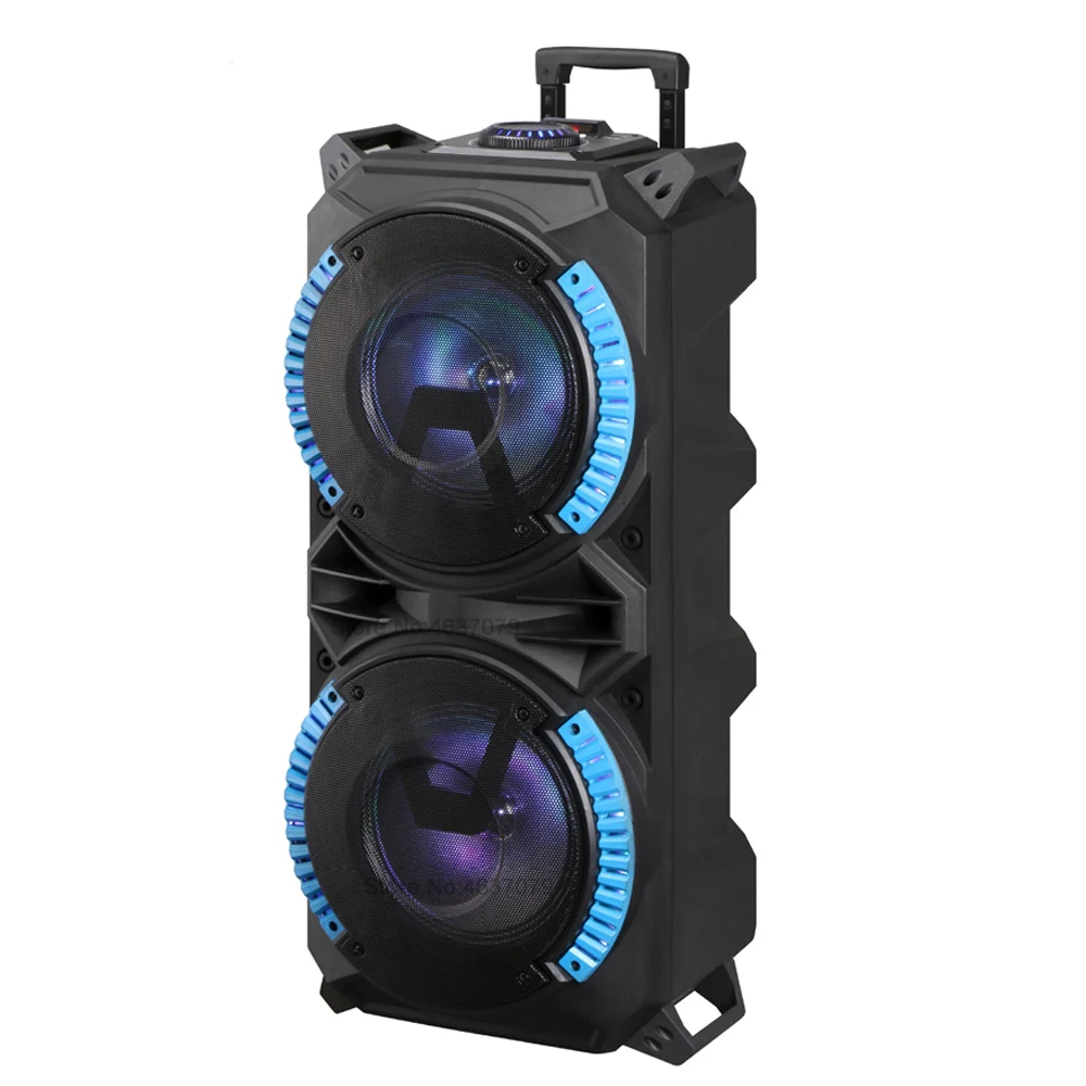 Беспроводная портативная акустическая система на колесиках высокомощная Bluetooth