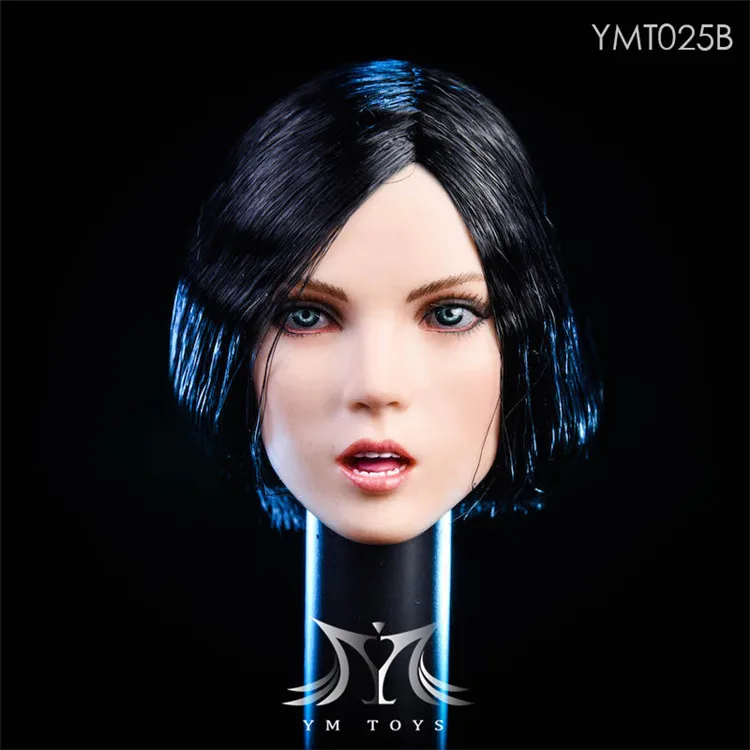 Женская фигурка в наличии YMT025 1/6 с высаженными фиолетовыми/черными/серебряными