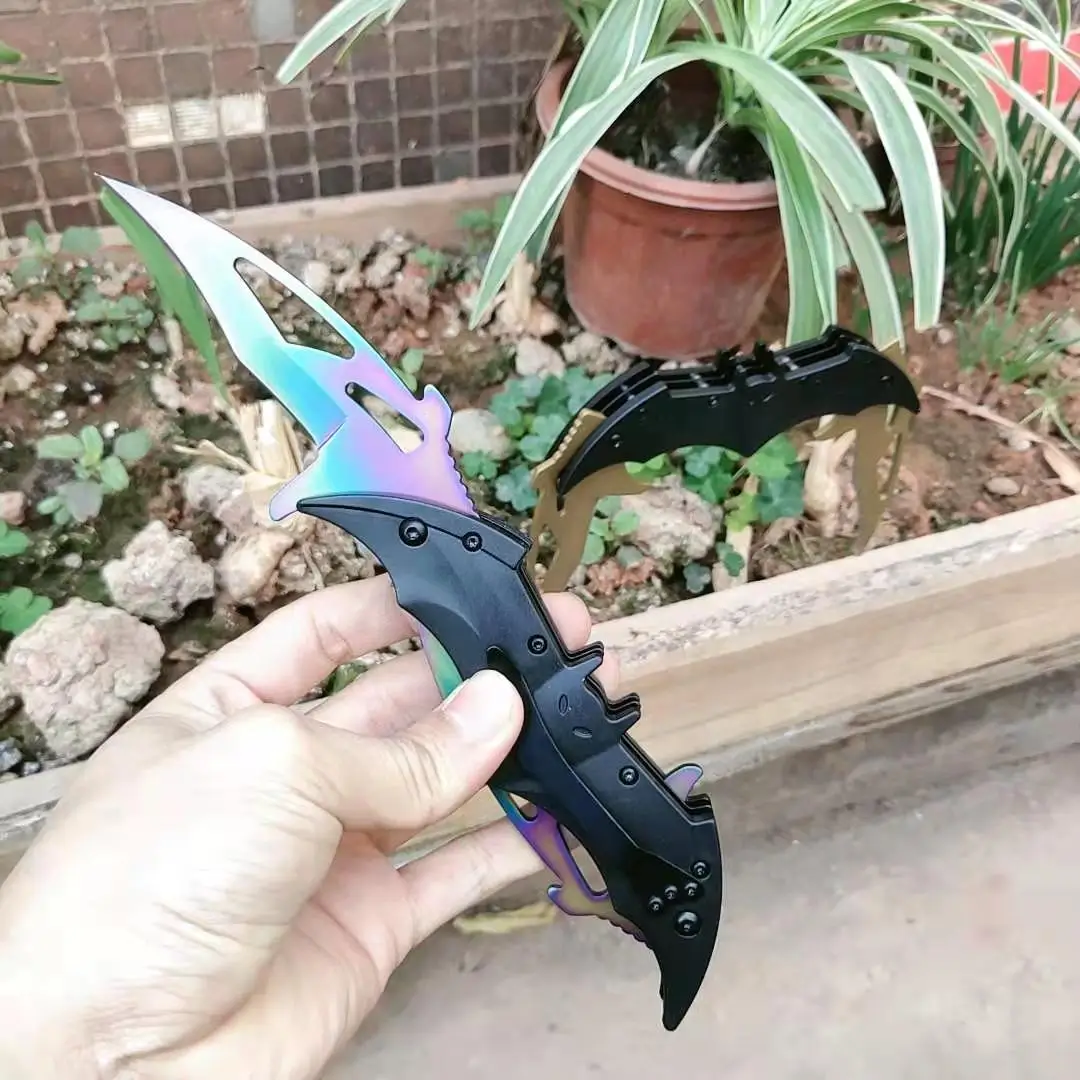 Универсальный нож летучая мышь 440C складные ножи из нержавеющей стали