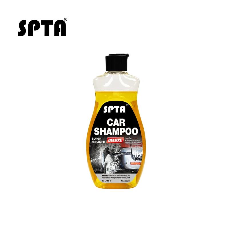 SPTA 28 шт. автомобильный набор для ухода за краской 500 мл спрей жидкий очиститель автомобиля водонепроницаемый Быстрый воск карнаубский воск 16,9 унций с кистью полотенце - Цвет: Car Shampoo