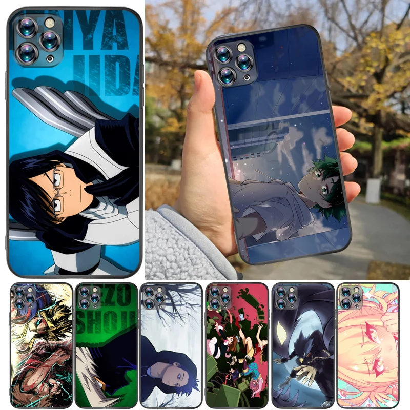 

My Hero Academia Tomura Boku Todoroki Shouto Dabi Shigaraki Bakugou Katsuki Phone Case For iPhone 7 8 6 6S Plus Coque Carcasa