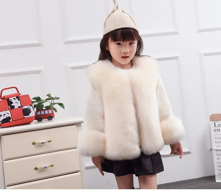 Dollplus/зимнее пальто с мехом для девочек элегантные куртки и пальто с искусственным мехом для маленьких девочек плотная теплая парка эксклюзивная детская одежда