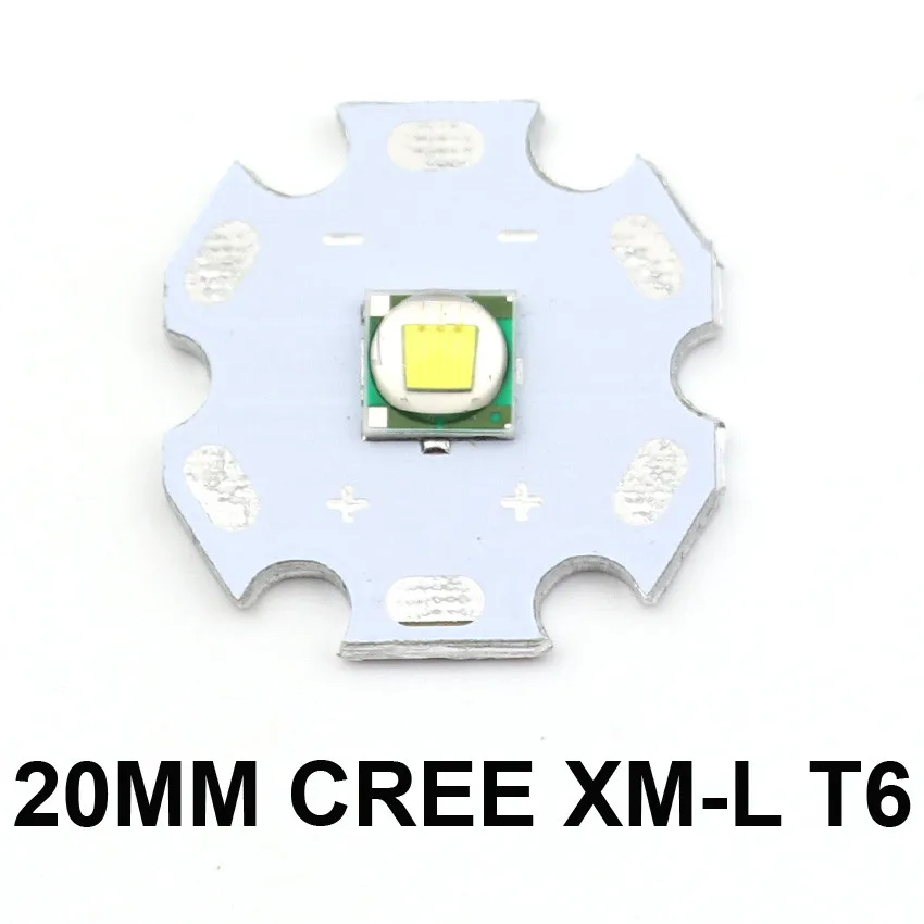 Фонарь с радиатором XML T6 20 мм 1 шт. | Освещение