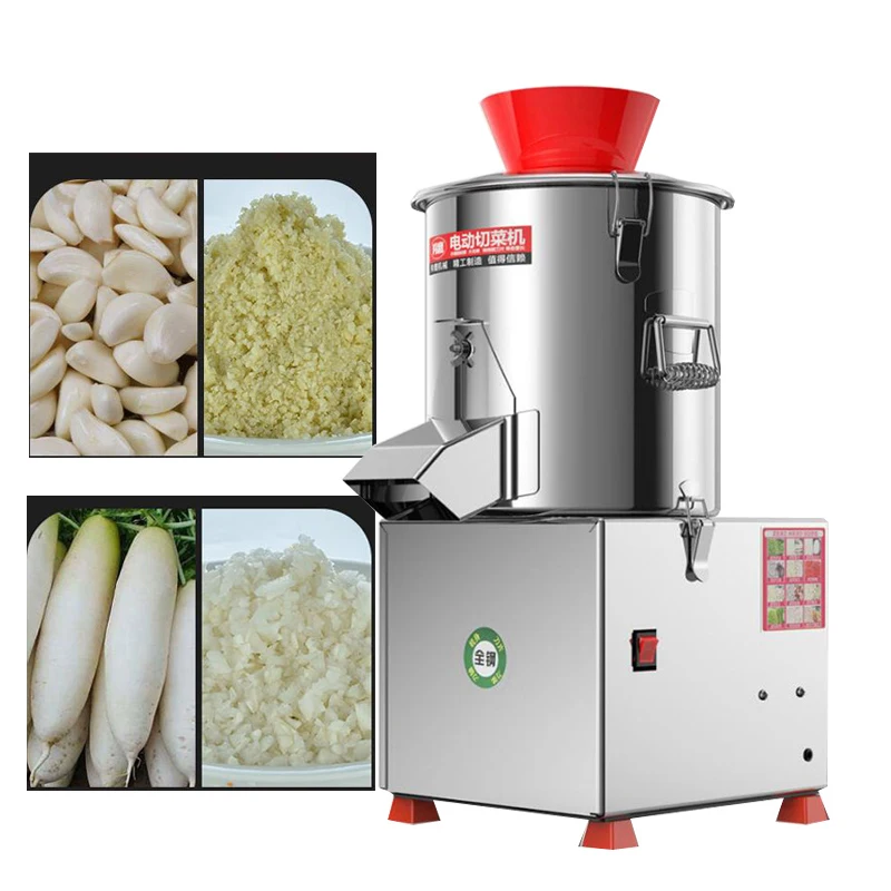 270 Type Home Vegetable Stuffing Machine Stainless Steel Electric Vegetables Cutter Multifunction Garlic Chili Meat Grinder | Бытовая