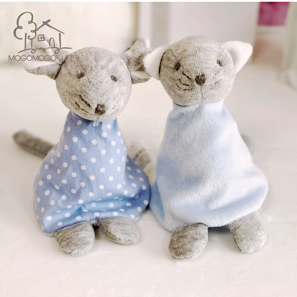 

Luxury handmade Baby Mouse Cloth Doll Lovely Play Hide Seek Stuffed Rat Animal Toys Fresh Big Ear Mice Plush Toy for Kids