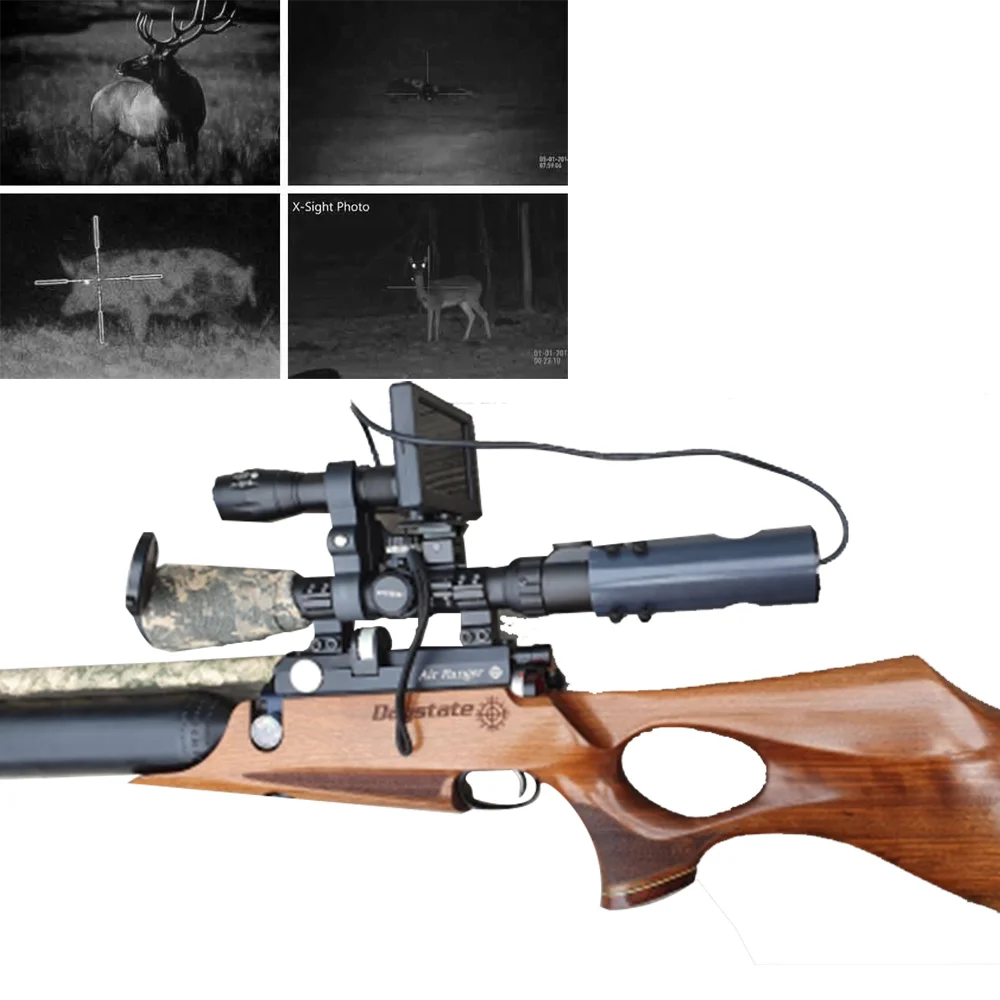 Тактический прицел ночного видения Инфракрасный цифровой светодиодный уличная