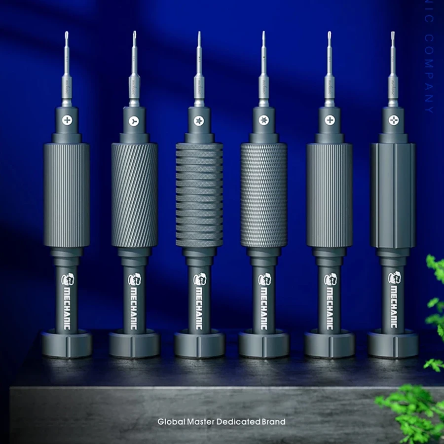 Набор прецизионных магнитных отверток MECHANIC iShell 6 в 1, отвертка высокой твердости для ремонта iPhone, Android телефонов Набор прецизионных магнитных отверток MECHANIC iShell 6 в 1, отвертка высокой твердости для ремонта iPhone, Android телефонов