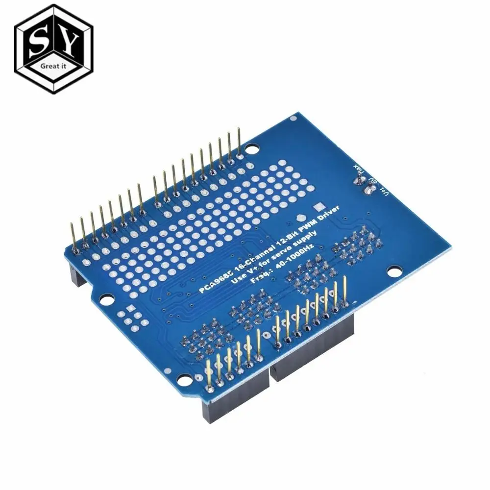 Отличный IT мотор/шаговый/сервопривод/робот щит для Arduino I2C v2 Kit w/драйвер PWM