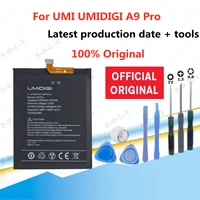 for umi umidigi a9 pro battery 4150mah 100 new replacement parts phone accessory accumulators with tools