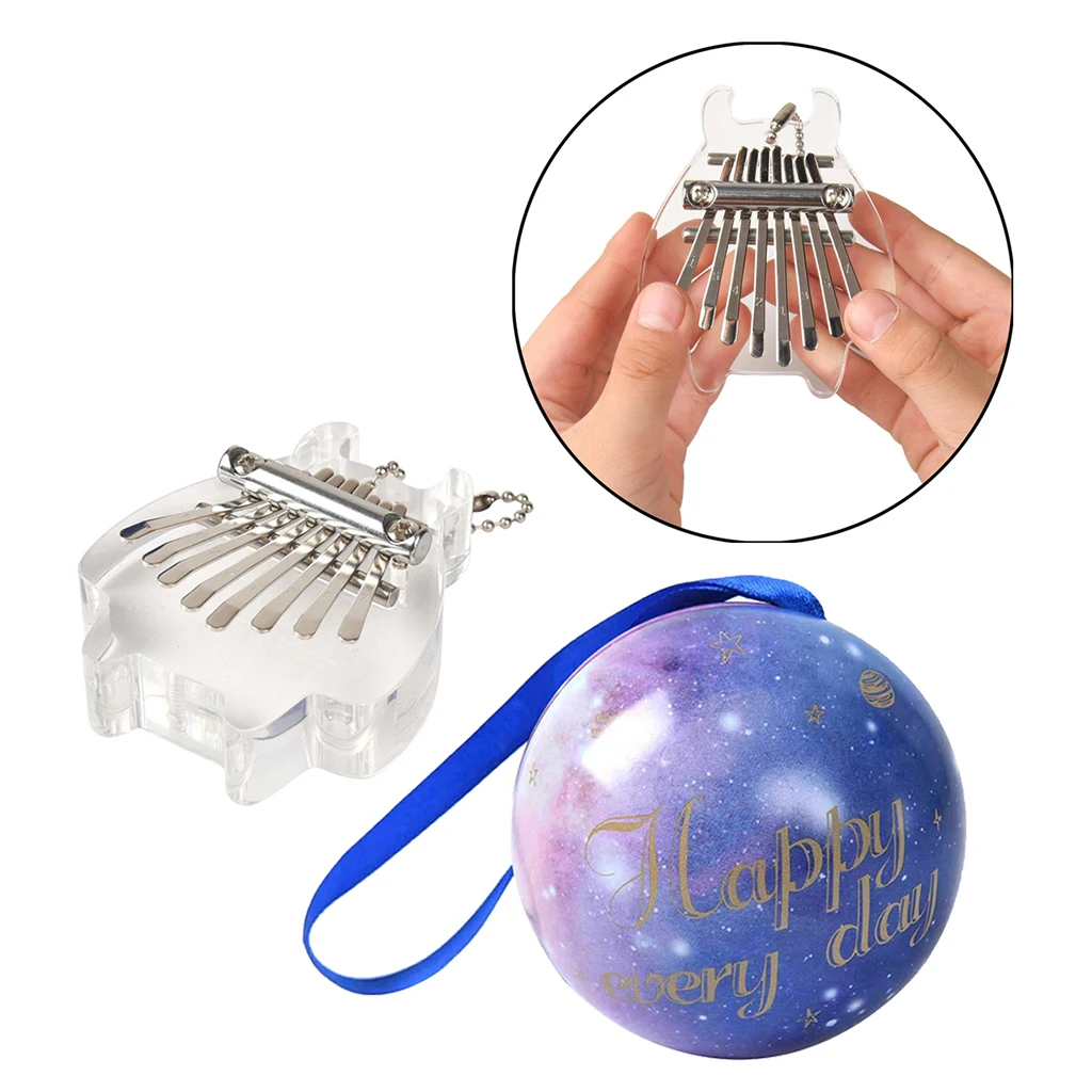 Мини пианино Kalimba на 8 клавиш портативное Mbira палец подарки рюкзак|Пианино| |