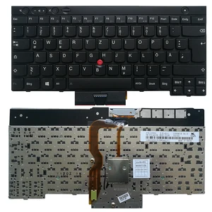 Новая немецкая клавиатура для ноутбука LENOVO THINKPAD T530 T530i T430 T430s X230 W530 L430 L530 GR клавиатура черная без подсветки