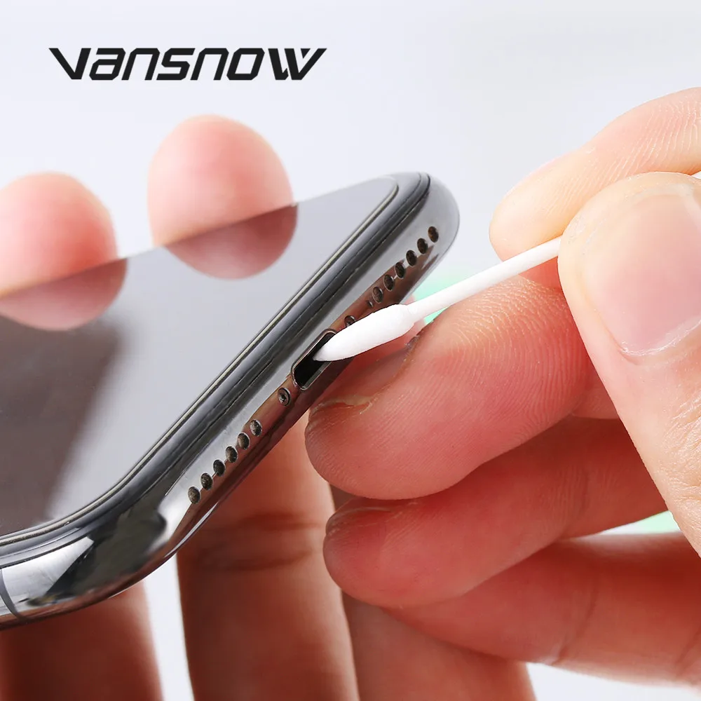 25 шт ватные одноразовые тампоны для Airpods Airpod чехол инструмент для очистки для AirPods Pro Наушники порт для зарядки телефона для AirpodsCleaner