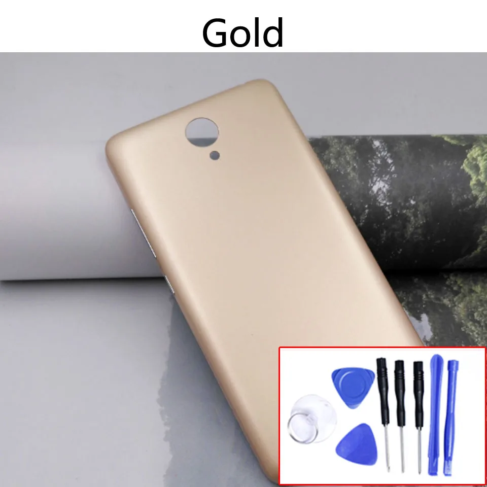 Gold-With tool Note2 задняя крышка батарейного отсека для Xiaomi Redmi Note 2 задняя крышка батарейного отсека чехол на заднюю крышку корпус замена корпуса - Цвет: Gold-With tool