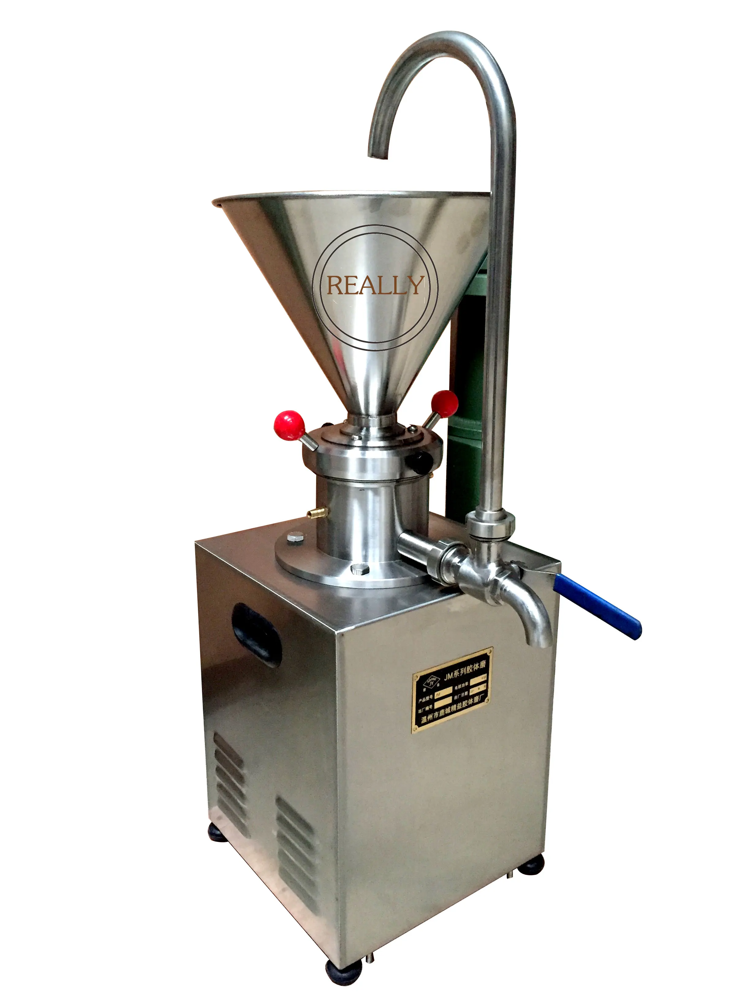 

JMC60 Peanut Butter Colloid Mill Making Machine Maker 50 kg/h Sesame Chili Paste Grinder Maker Equipment