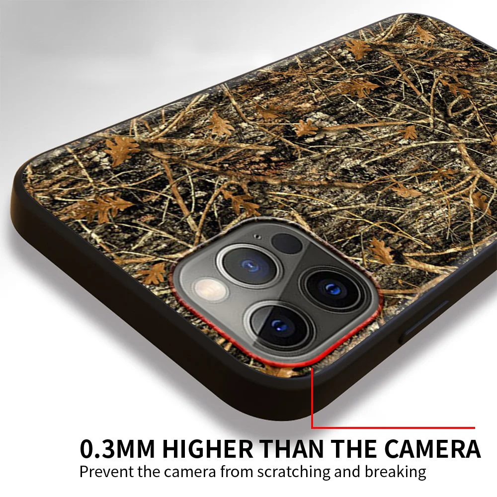 

Realtree Real Tree Camo Case For Apple iPhone 11 12 Pro Max 8 7 6 Plus XR X XS 6S Soft Back Cover SE 2020 Phone Shell Coque Capa