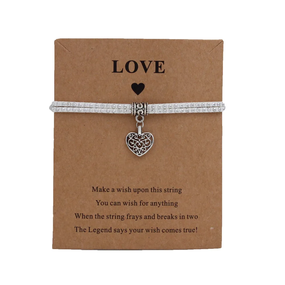 Бесплатная доставка ажурный браслет с сердечками пара ювелирных изделий подарок