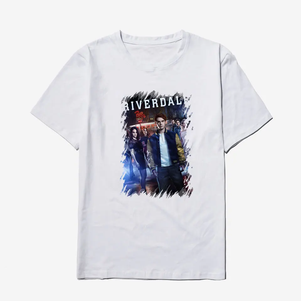 

Футболка женская повседневная с надписью «South Side Serpents» и коротким рукавом