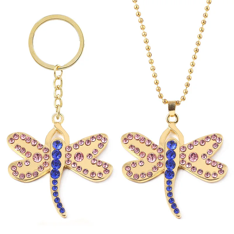 Популярное ожерелье SG из фильма коралин Нежный Кристалл стрекоза Бабочка чокер