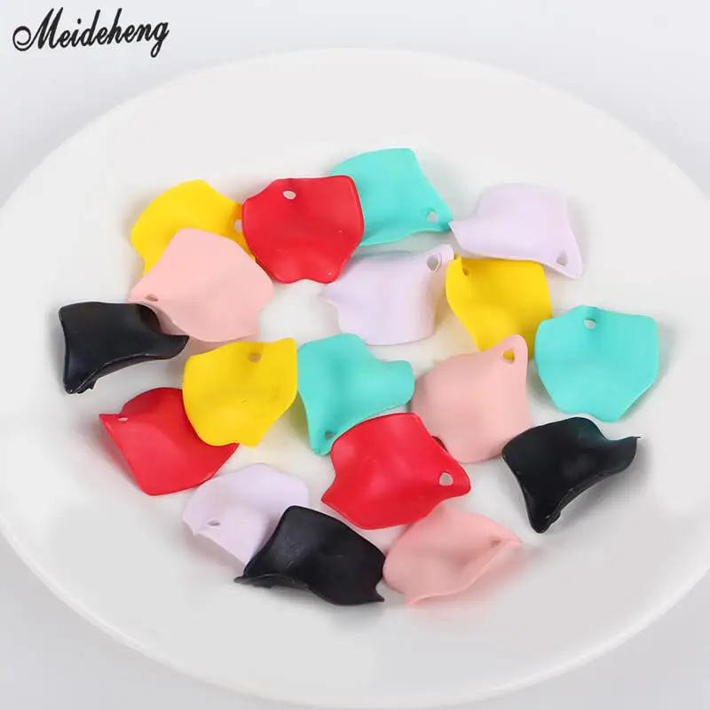 Акриловые бусины для ключей сделай сам украшения дома в виде цветка розы листьев