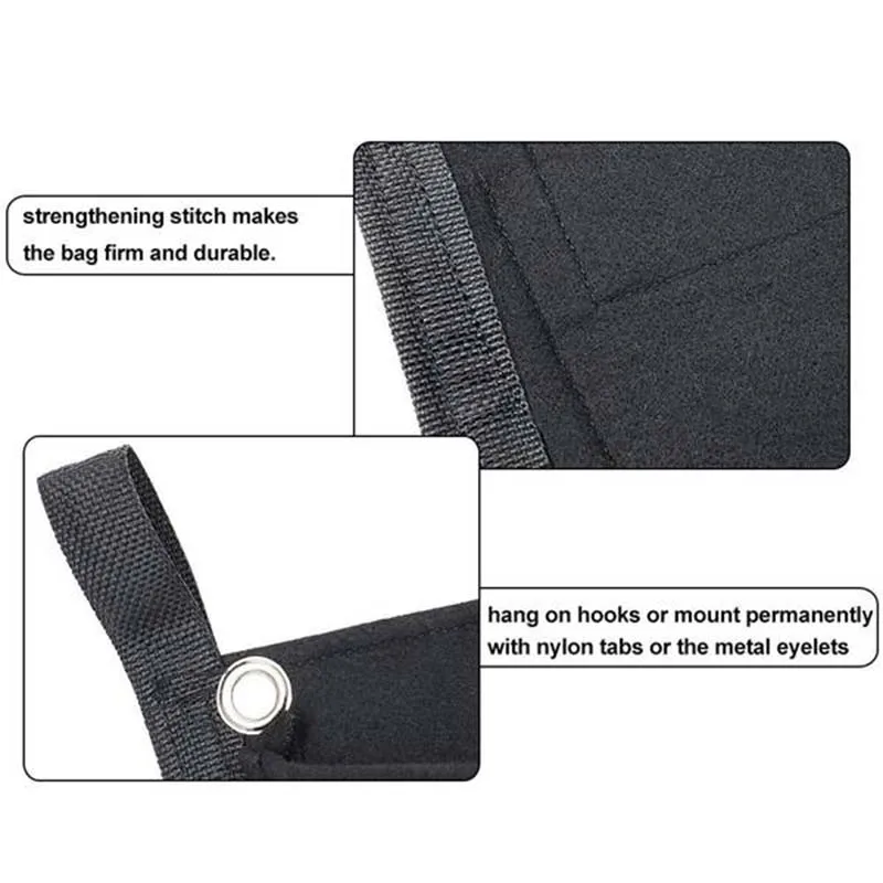 7 карманный подвесной вертикальный садовый настенный плантатор для двора