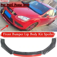 4pcs universal body diffuser front lip bumper splitter spoiler protector kit chin for ford focus 2008 hatchback