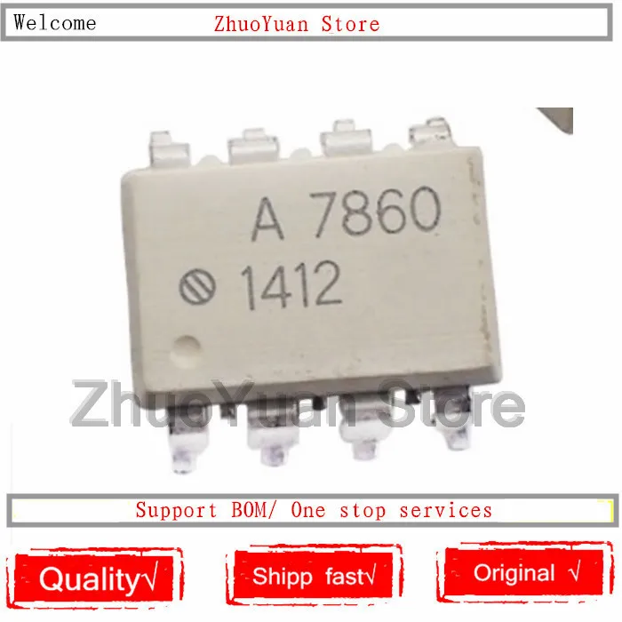 1 шт./лот HCPL-7860 A7860 лапками углублением SOP-8 HCPL7860 IC чип