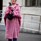 Пальто женское длинное из искусственного меха, 8 цветов