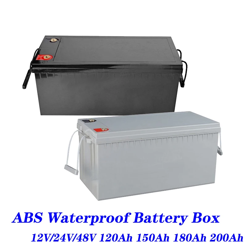 

12V 24V 48V 100ah 120ah 200ah DIY Kit Battery Box Li Ion Lifepo4 Lithium Battery Diy Solar Cells Waterproof Plastic Empty Case