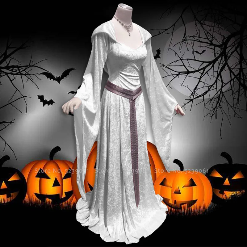 Хэллоуин средневековый Готический Королева эльф викторианская вечерняя опера