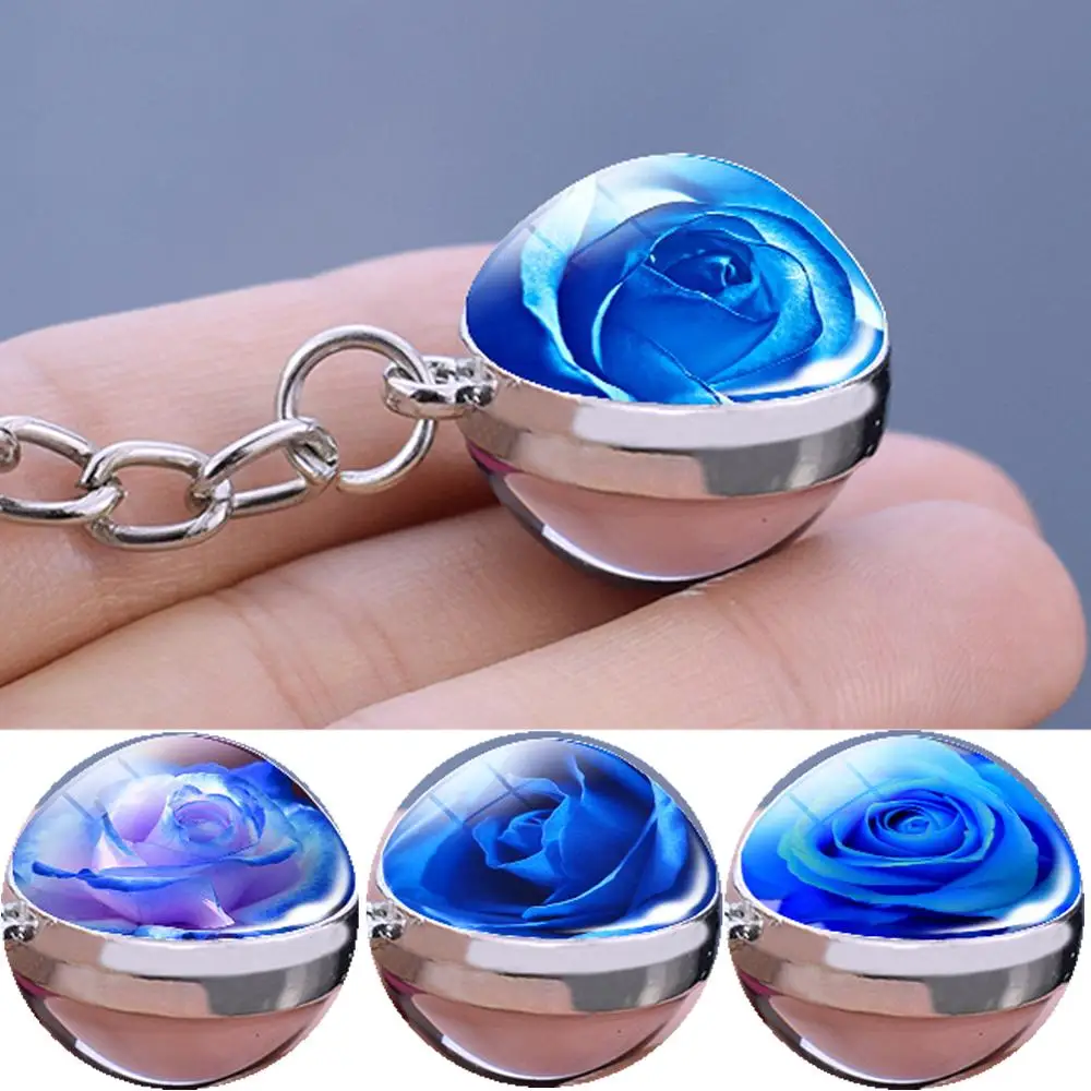 Женская сумочка подвеска ювелирные изделия уникальный прозрачный цветочный шар